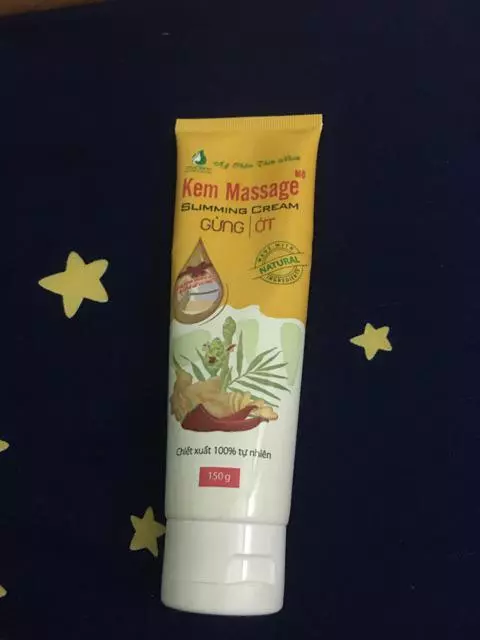 Kem Massage Gừng Ớt Ngân Bình - Giảm Mỡ Bụng, Săn Chắc Da, Dưỡng Ẩm, Hỗ Trợ Thon Gọn Vóc Dáng 150g