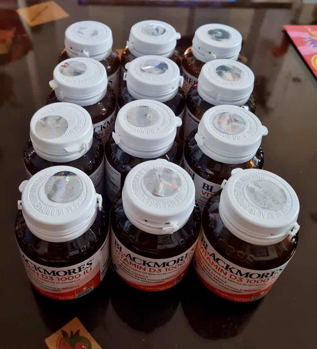 Vitamin D3 1000IU Blackmores - Hỗ Trợ Xương Khớp, 60 Viên, Dạng Tự Nhiên, Từ Úc, Hấp Thụ Dễ Dàng, Bổ Sung Vitamin D