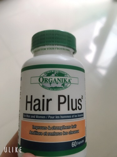 Viên Uống Hair Plus Organika Hỗ Trợ Mọc Tóc và Giảm Rụng Tóc - Dưỡng Chất Từ Cỏ Tháp Bút và Chiết Xuất Nho