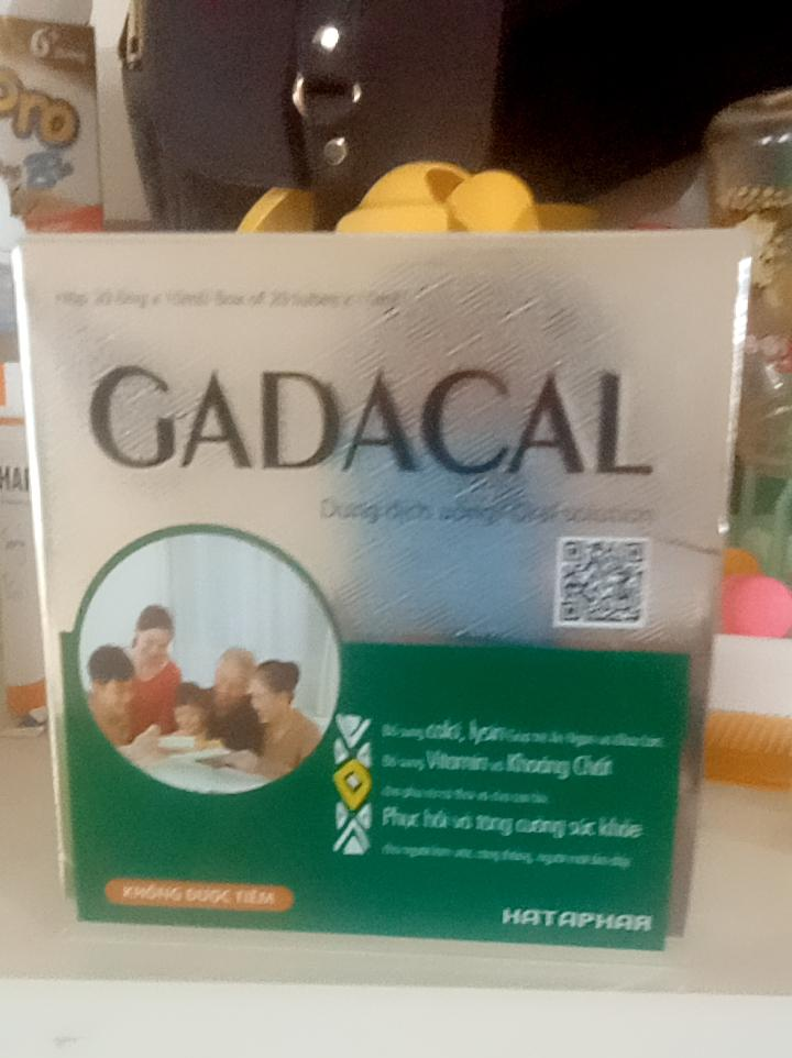Siro Gadacal 200ml - Bổ sung Vitamin và Khoáng chất cho trẻ em và người lớn, hỗ trợ chức năng miễn dịch và phát triển khỏe mạnh