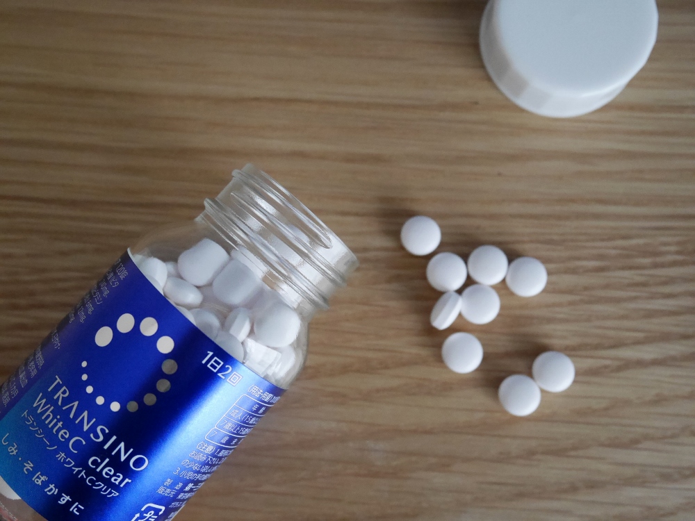 Viên uống Transino White C Clear - Hỗ trợ trắng da, cải thiện nám, tàn nhang hiệu quả, bổ sung Vitamin C và dưỡng chất từ Nhật Bản 120 viên