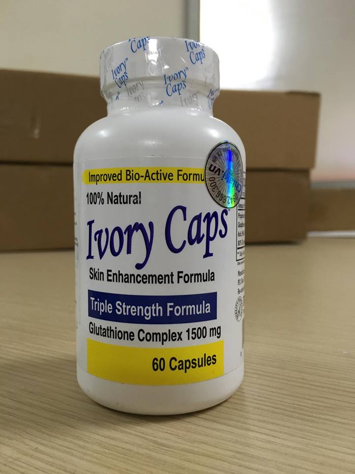 Viên Uống Hỗ Trợ Trắng Da Ivory Caps Glutathione 1500mg - Giảm Nám, Tàn Nhang Từ Thiên Nhiên, Sản Phẩm Chăm Sóc Da Hiệu Quả