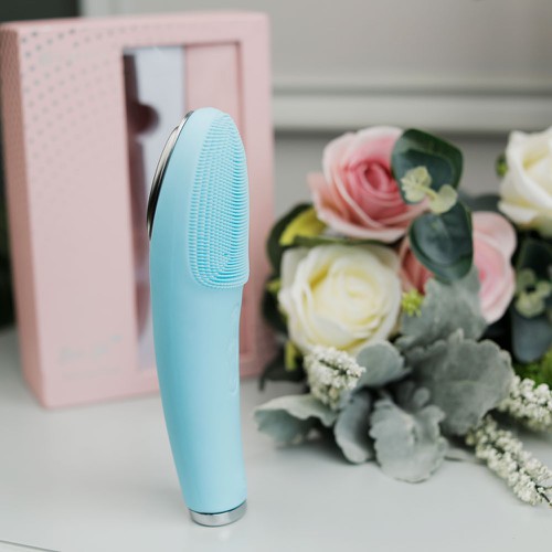 Máy rửa mặt Dr Glatt Dua Fit Pro - Thiết bị chăm sóc da công nghệ T-Sonic và Ion, Chống nước IPX7, 7 chế độ rung nhẹ nhàng.