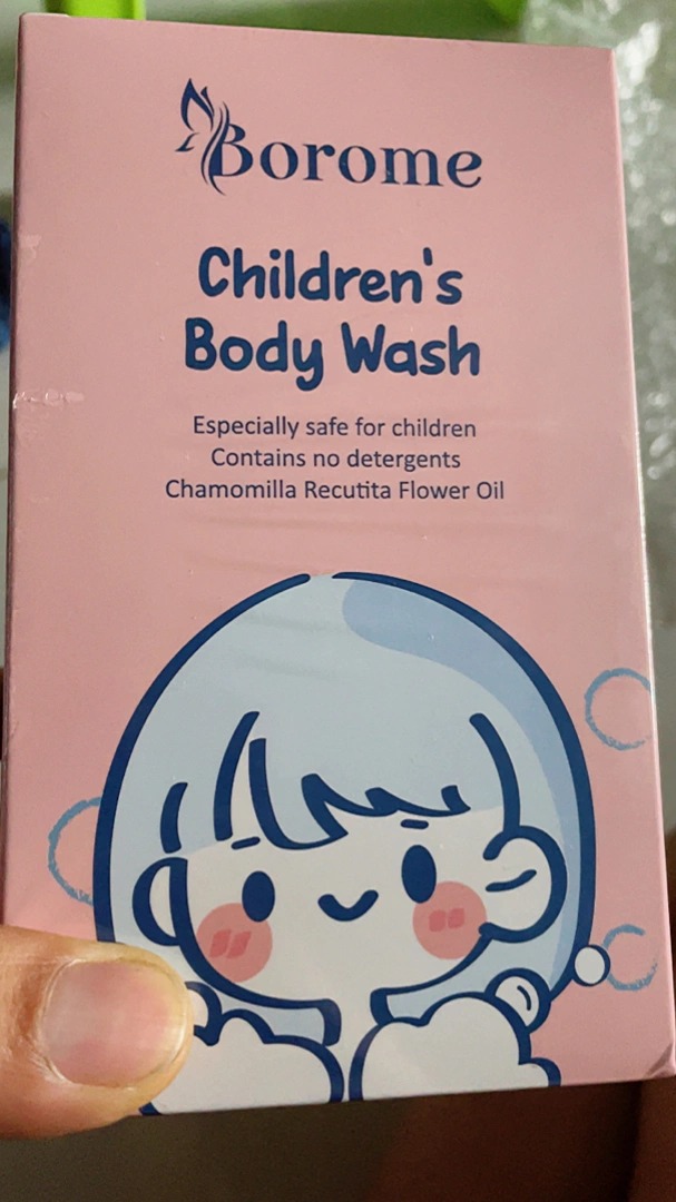 Sữa Tắm Trẻ Em Borome 250ml - Hương Hoa Cúc Dịu Nhẹ, An Toàn Cho Da, Không Cay Mắt, Giúp Làm Sạch và Cấp Ẩm Cho Bé