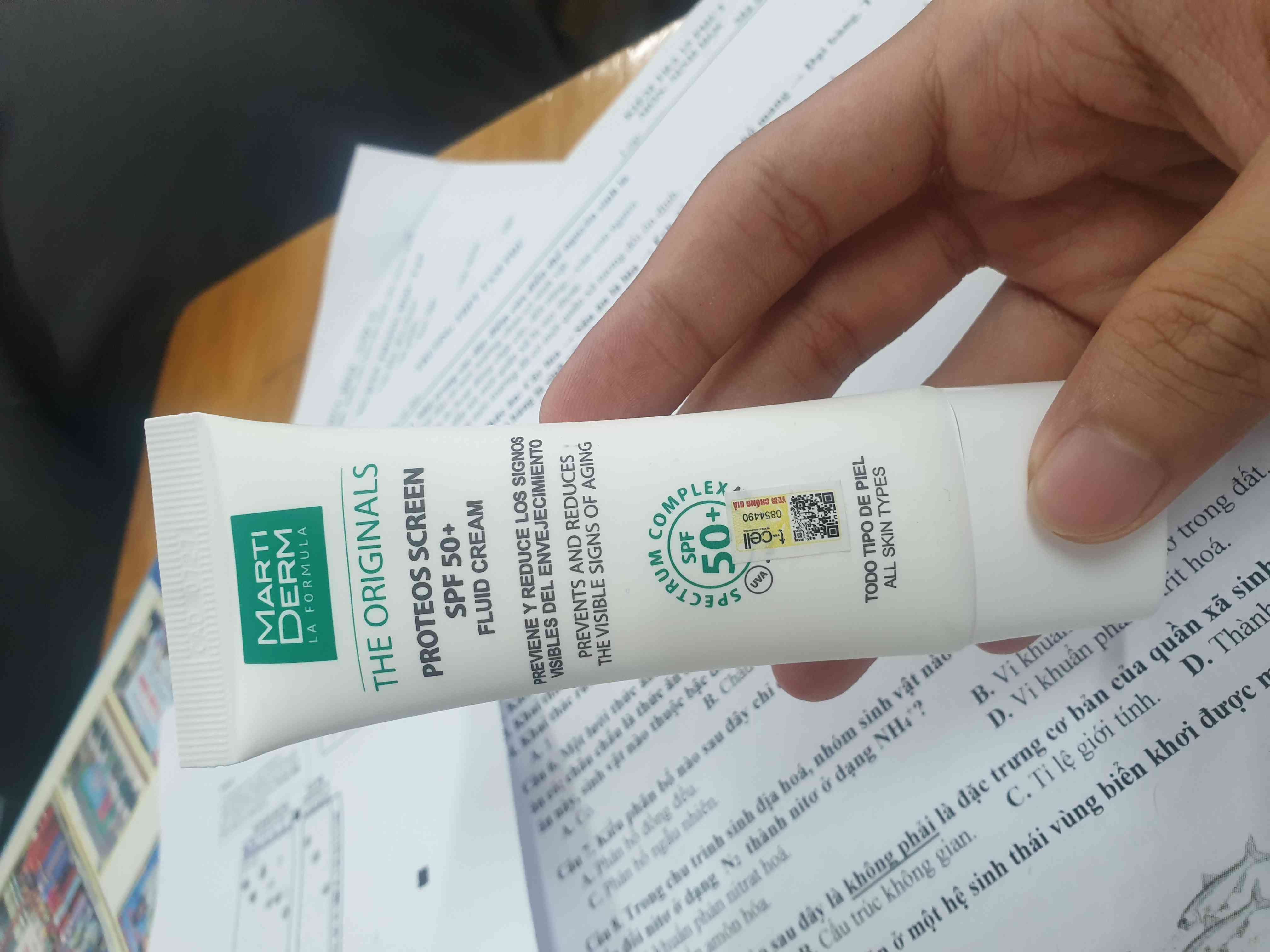 Kem Chống Nắng MartiDerm Phổ Rộng SPF50+ 40ml - Bảo Vệ Da Toàn Diện, Chống UVA/UVB, Dưỡng Ẩm, Dành Cho Mọi Loại Da