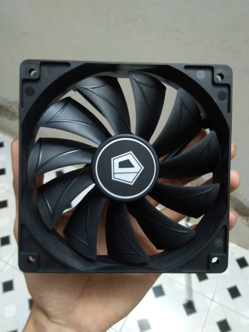 Quạt Tản Nhiệt 4 Pin ID-Cooling XF-12025-SD-K Hiệu Năng Cao - Thiết Kế 11 Cánh, Độ Ồn Thấp, Lưu Lượng Khí 74.5CFM