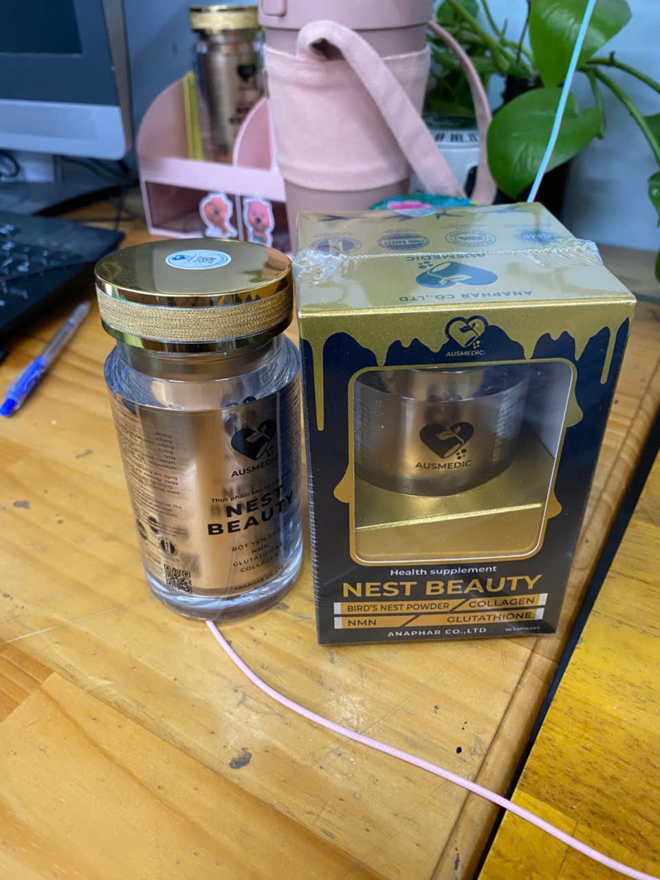 Viên Uống Yến Sào Trẻ Hóa Da Đa Tầng Nest Beauty - Công Thức Úc, Bổ Sung Collagen, Glutathione, Dưỡng Da Từ Gốc Rễ, 90 Viên/Hộp