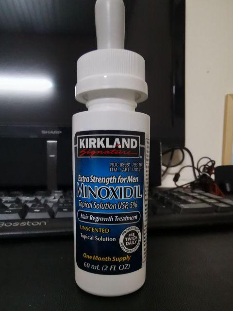Dung dịch hỗ trợ mọc tóc Minoxidil 5% Kirkland chính hãng Mỹ - Chăm sóc tóc, giảm rụng tóc hiệu quả cho nam giới