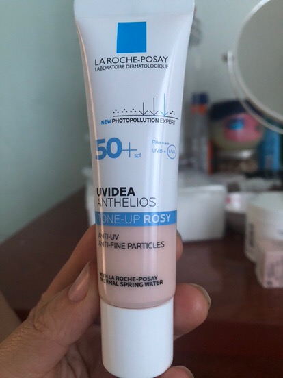 Kem Chống Nắng Nâng Tone La Roche-Posay Uvidea Anthelios Rosy SPF50+ - Cải Thiện Sắc Tố Da, Sáng Mịn, Chống Nắng Hiệu Quả