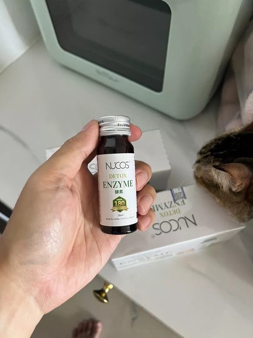 Nucos Detox Enzyme Nhật Bản - Nước Uống Hỗ Trợ Thanh Lọc Cơ Thể Từ 180 Loại Rau Củ, Trái Cây, Cải Thiện Tiêu Hóa, Sắc Đẹp