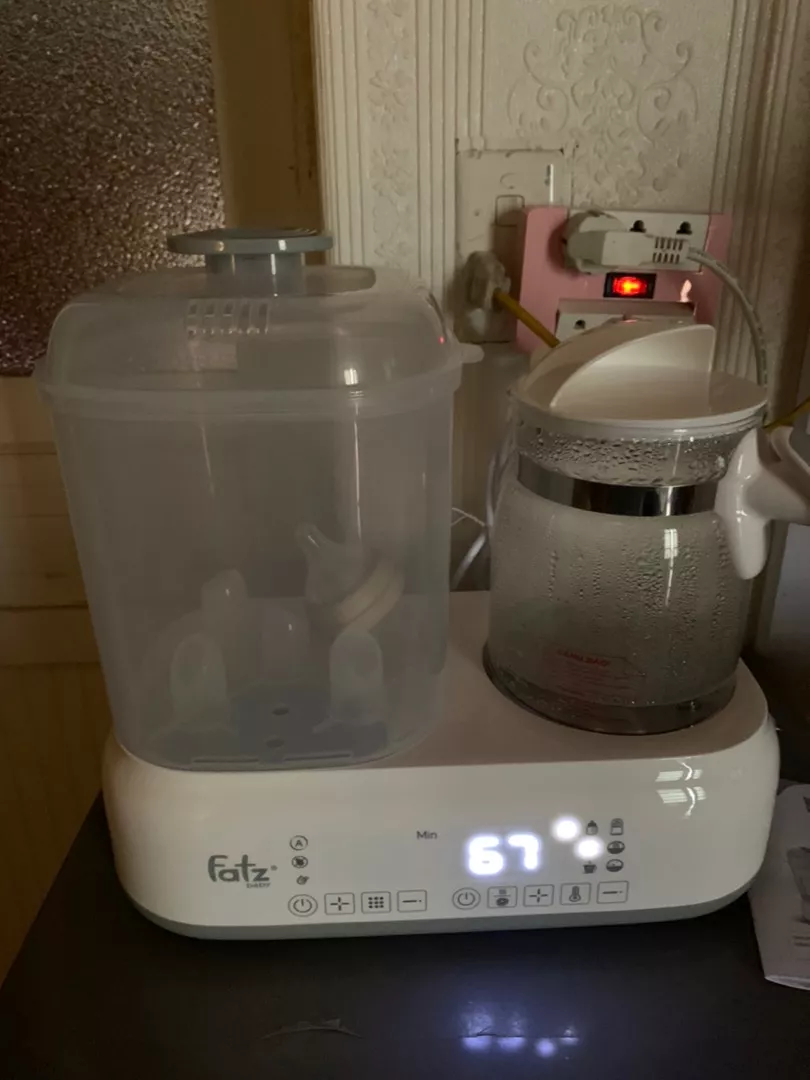 Máy Tiệt Trùng Bình Sữa Fatzbaby Multimax 2 FB9013SL - Đa Chức Năng Tiệt Trùng, Sấy Khô, Hâm Sữa, Dễ Dàng Sử Dụng cho Mẹ và Bé