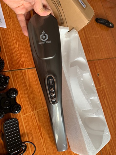Máy massage cầm tay đa năng KINGTECH KT-1768 - Thiết bị chăm sóc sức khỏe, 6 đầu massage, relief nhức mỏi hiệu quả tại nhà