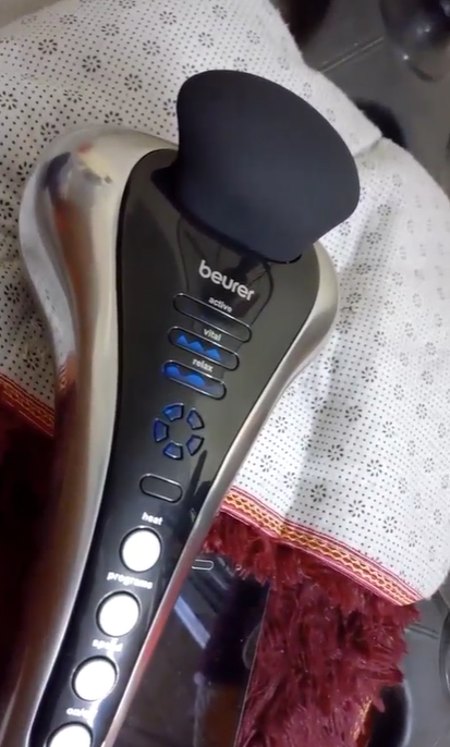 Máy Massage Cầm Tay Đa Năng Beurer MG100 của Đức - Thiết Bị Massage Rung Hồng Ngoại Chống Đau Nhức, Thư Giãn Cơ Thể Tại Nhà