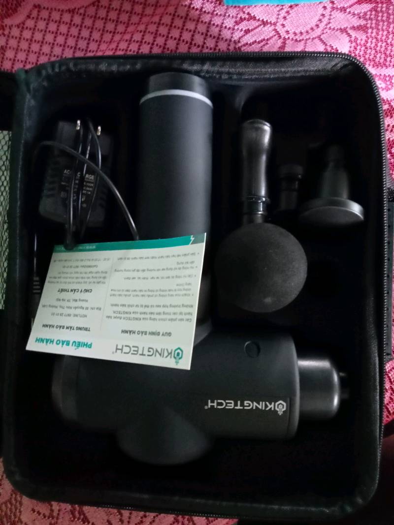 Máy massage cầm tay Kingtech KH-720 - Đa năng, 20 cấp độ massage, Trị liệu giảm đau, Thiết kế nhẹ, Dễ sử dụng, Quà tặng lý tưởng cho sức khỏe
