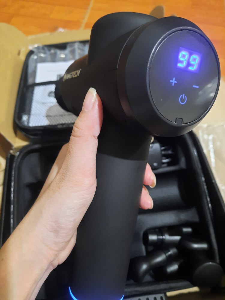 Máy massage cầm tay Kingtech KH-720 - Đa năng, 20 cấp độ massage, Trị liệu giảm đau, Thiết kế nhẹ, Dễ sử dụng, Quà tặng lý tưởng cho sức khỏe