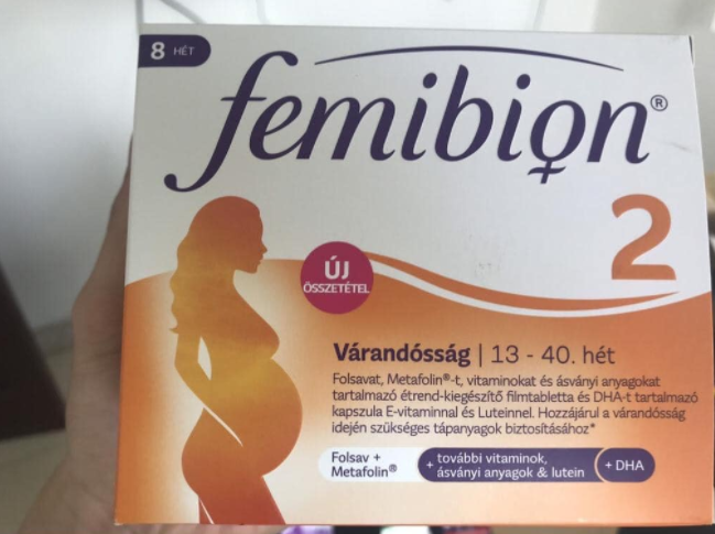 Vitamin Tổng Hợp Cho Bà Bầu Femibion Số 2 - Hỗ Trợ Phát Triển Thai Nhi và Ngăn Ngừa Dị Tật - 112 Viên Uống Chính Hãng