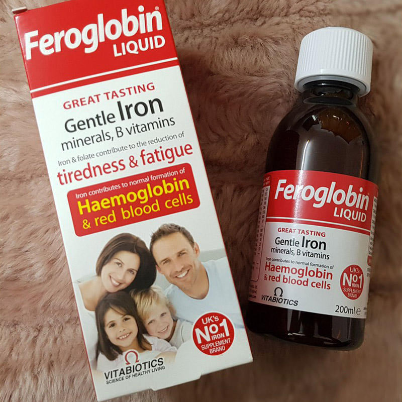 Siro Bổ Sung Sắt Feroglobin B12 Chính Hãng Anh - Hỗ Trợ Tăng Cường Sức Khỏe, Cải Thiện Mệt Mỏi Cho Trẻ Em và Người Lớn