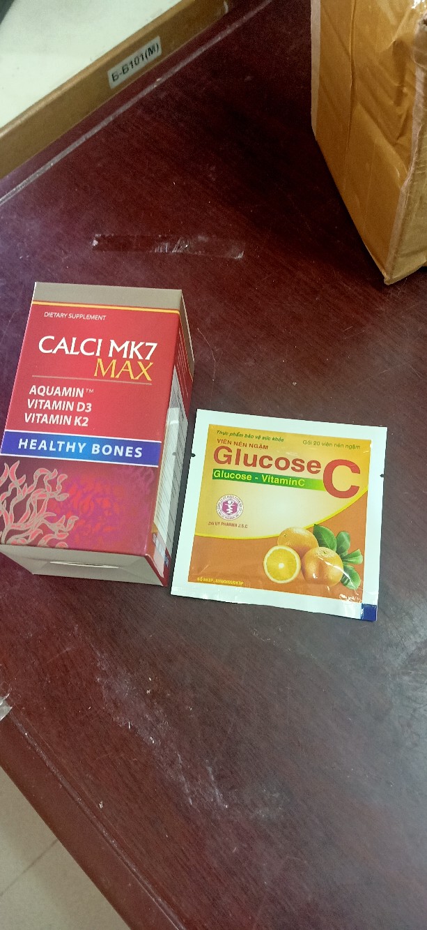 Viên Uống Bổ Sung Canxi Tảo Biển Đỏ Calci Mk7 Max - Hỗ Trợ Sức Khỏe Xương Khớp Vitamin D3, K2 - 60 Viên