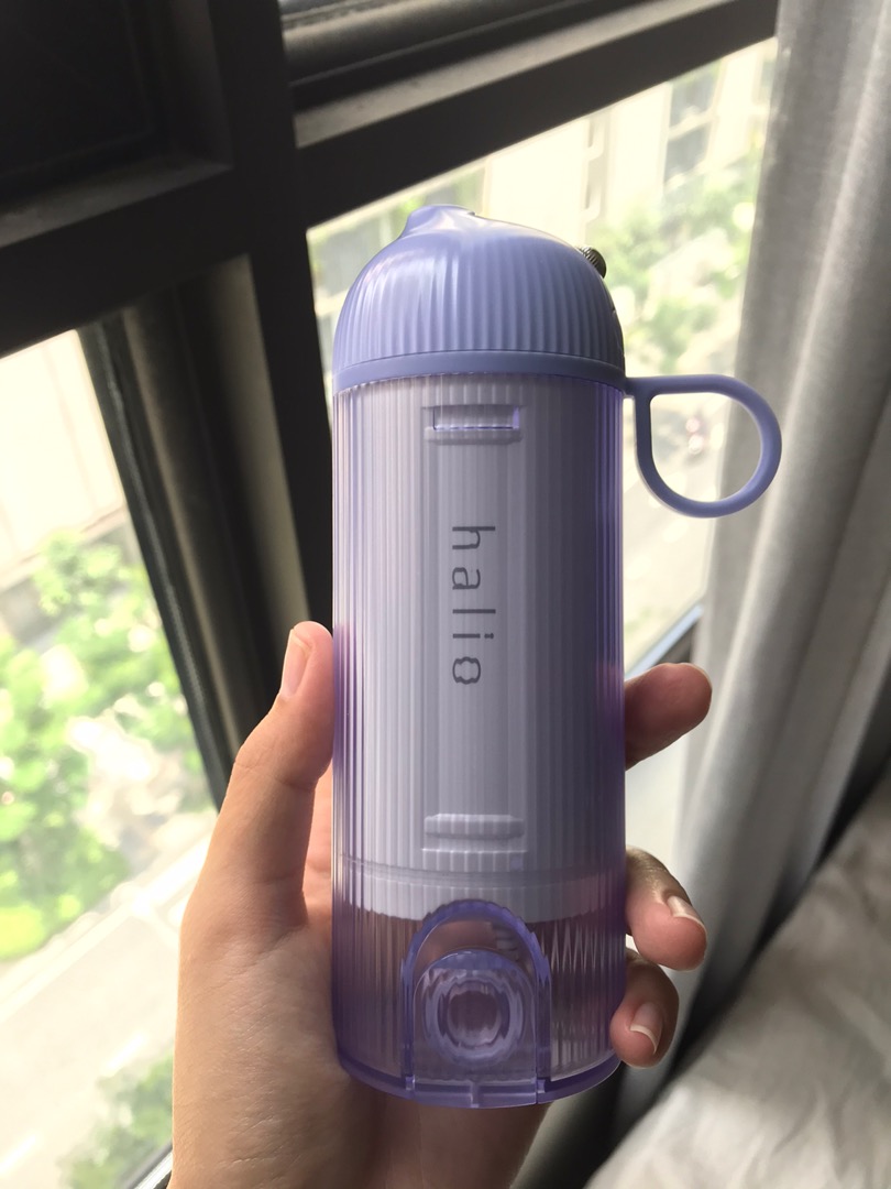 Máy tăm nước cầm tay Halio UltraClean Oral Irrigator Periwinkle - Loại bỏ 99% mảng bám thức ăn, bảo vệ sức khỏe răng miệng