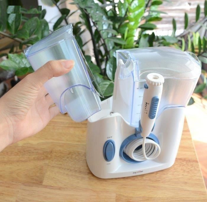 Máy Tăm Nước Maxcare Max 456 Plus Sóng Siêu Âm - Vệ Sinh Miệng Hiệu Quả, 12 Đầu Chuyên Biệt, Bảo Hành 12 Tháng