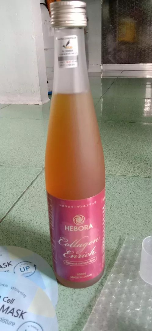 Nước uống Collagen Enrich Hebora Nhật Bản 500ml