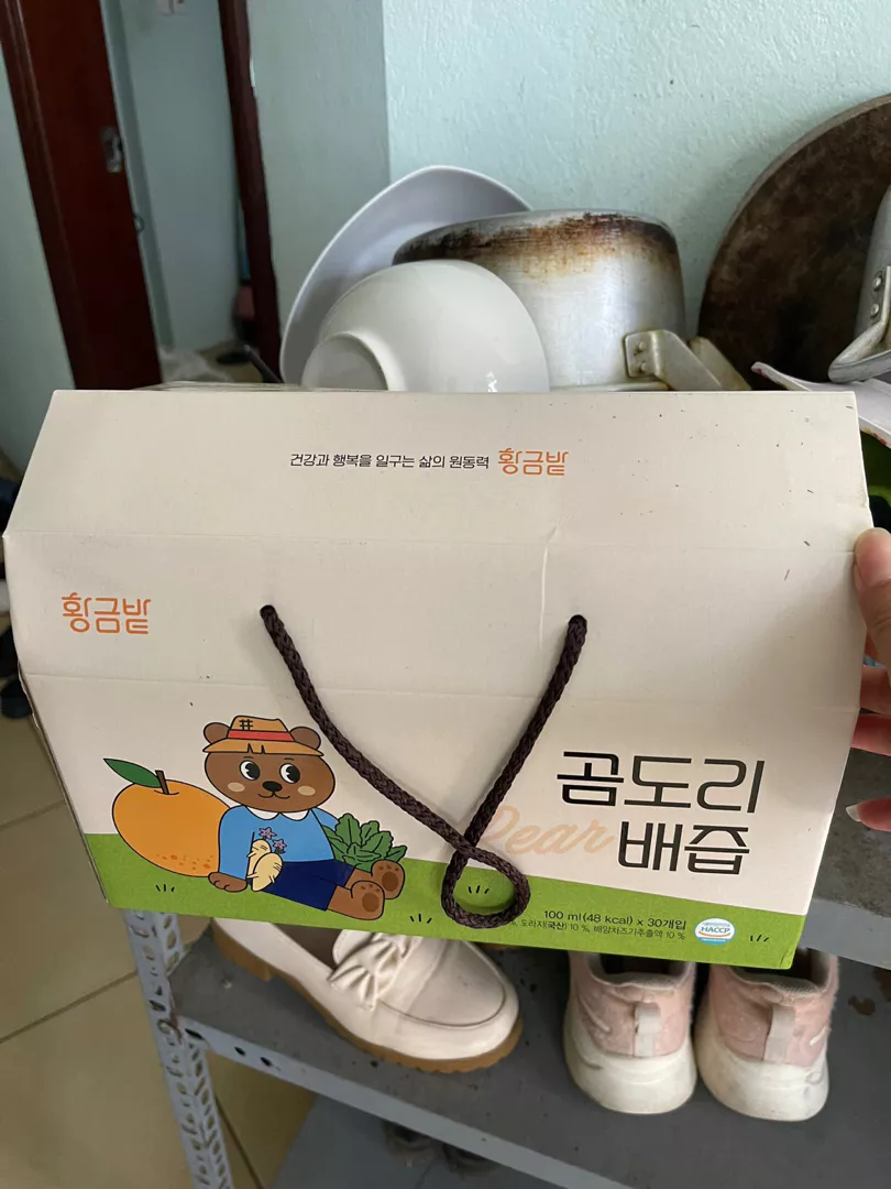 Nước Uống Dinh Dưỡng Lê Hoa Chuông Bear Pear Juice 100ml - Giúp Tăng Cường Sức Khỏe Hệ Hô Hấp cho Trẻ Em