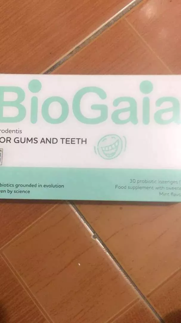 Men Vi Sinh Nha Khoa BioGaia Prodentis Dạng Viên Ngậm - Tăng Cường Sức Khỏe Răng Miệng, Hỗ Trợ Cải Thiện Hôi Miệng, Hộp 30 Viên