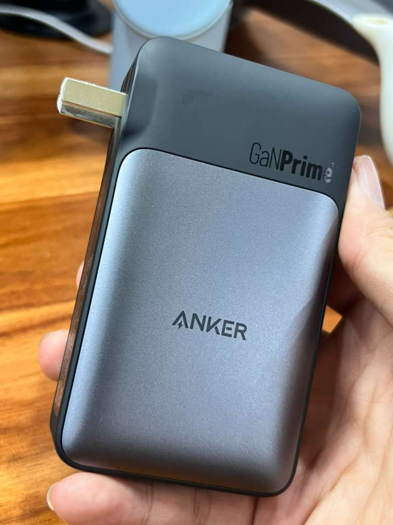 Củ Sạc Nhanh 10000mAh Anker 733 GaNPrime - Sạc Dự Phòng 3 Cổng USB, Thiết Kế Gọn Nhẹ, Đa Năng, An Toàn, Tiện Lợi