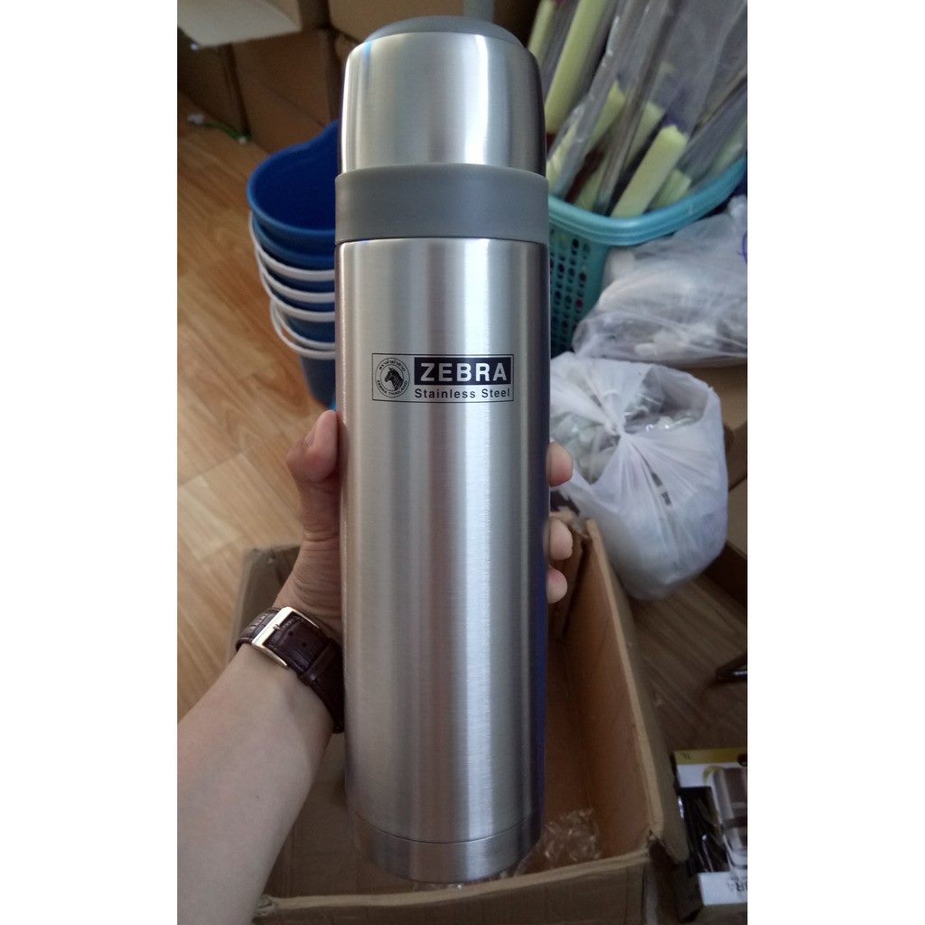 Bình Giữ Nhiệt Inox Zebra 112953 - 450ml Kiểu Dáng Trang Nhã, Giữ Nước Nóng Lạnh Tới 8 Giờ, Đơn Giản Đem Theo Ẩm Thực Hàng Ngày