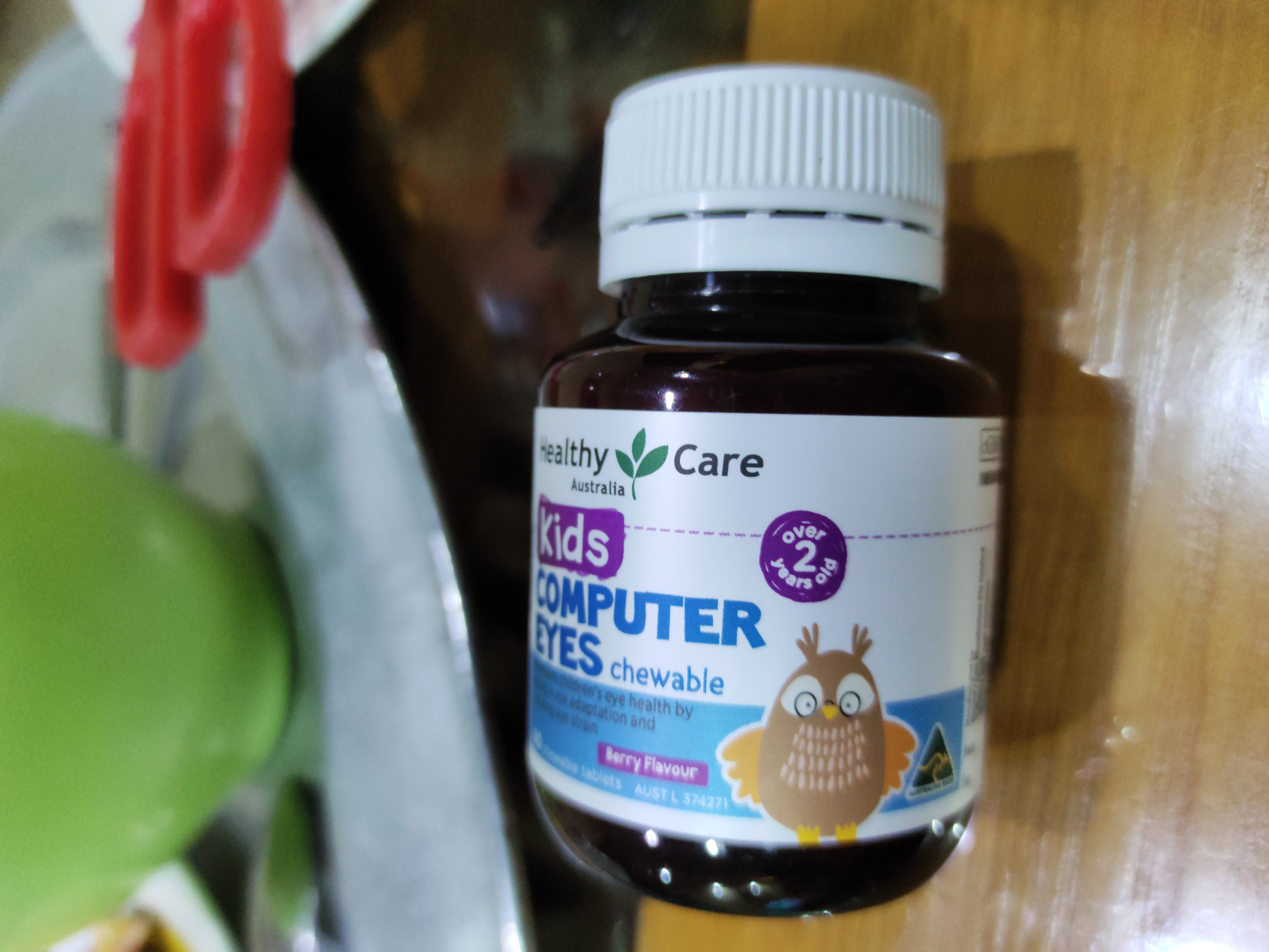 Viên Nhai Hỗ Trợ Mắt Cho Bé Healthy Care Kids Computer Eyes - Bảo Vệ Thị Lực, Giảm Mỏi Mắt, Dành Cho Trẻ Từ 2-12 Tuổi