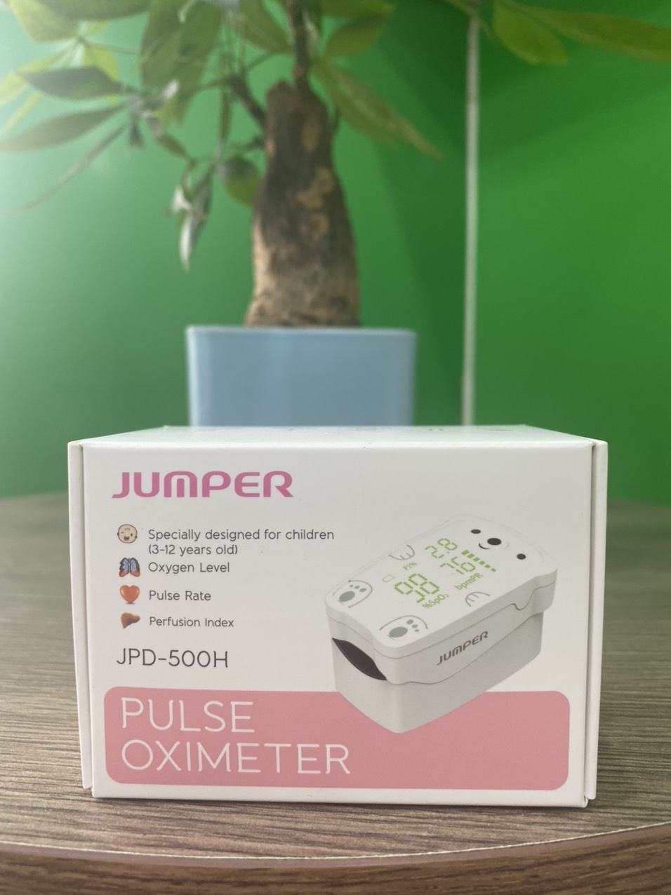 Máy Đo Nồng Độ Oxy Máu và Nhịp Tim Jumper JPD-500H - Thiết Bị Chăm Sóc Sức Khỏe Cho Trẻ Em, Chính Xác Cao, Dễ Sử Dụng