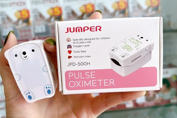 Máy Đo Nồng Độ Oxy Máu và Nhịp Tim Jumper JPD-500H - Thiết Bị Chăm Sóc Sức Khỏe Cho Trẻ Em, Chính Xác Cao, Dễ Sử Dụng