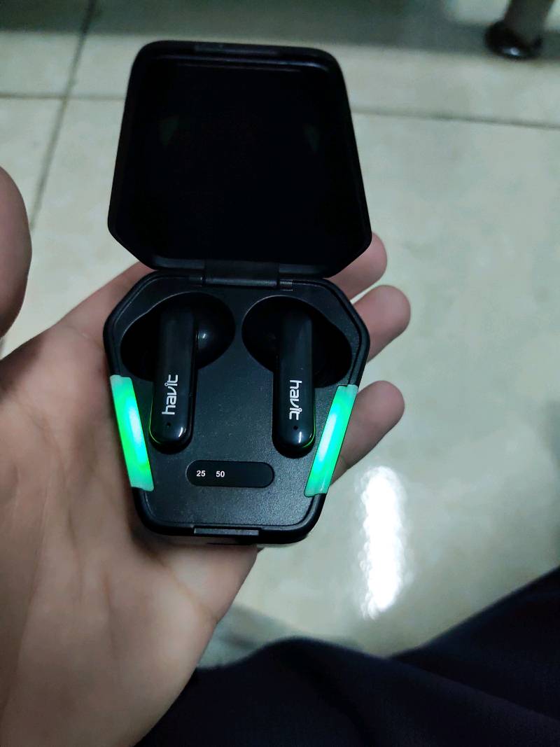 Tai nghe Gaming True Wireless HAVIT TW938 - Giảm độ trễ 0.05s, Âm thanh chất lượng cho Game thủ, Bluetooth 5.0, Pin lâu 25h