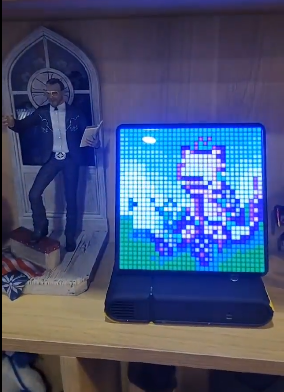 Màn hình LED trang trí Divoom Pixoo Max 32x32 pixel - Thiết kế đa năng, kết nối Bluetooth, hiển thị màu sắc sống động 256 RGB
