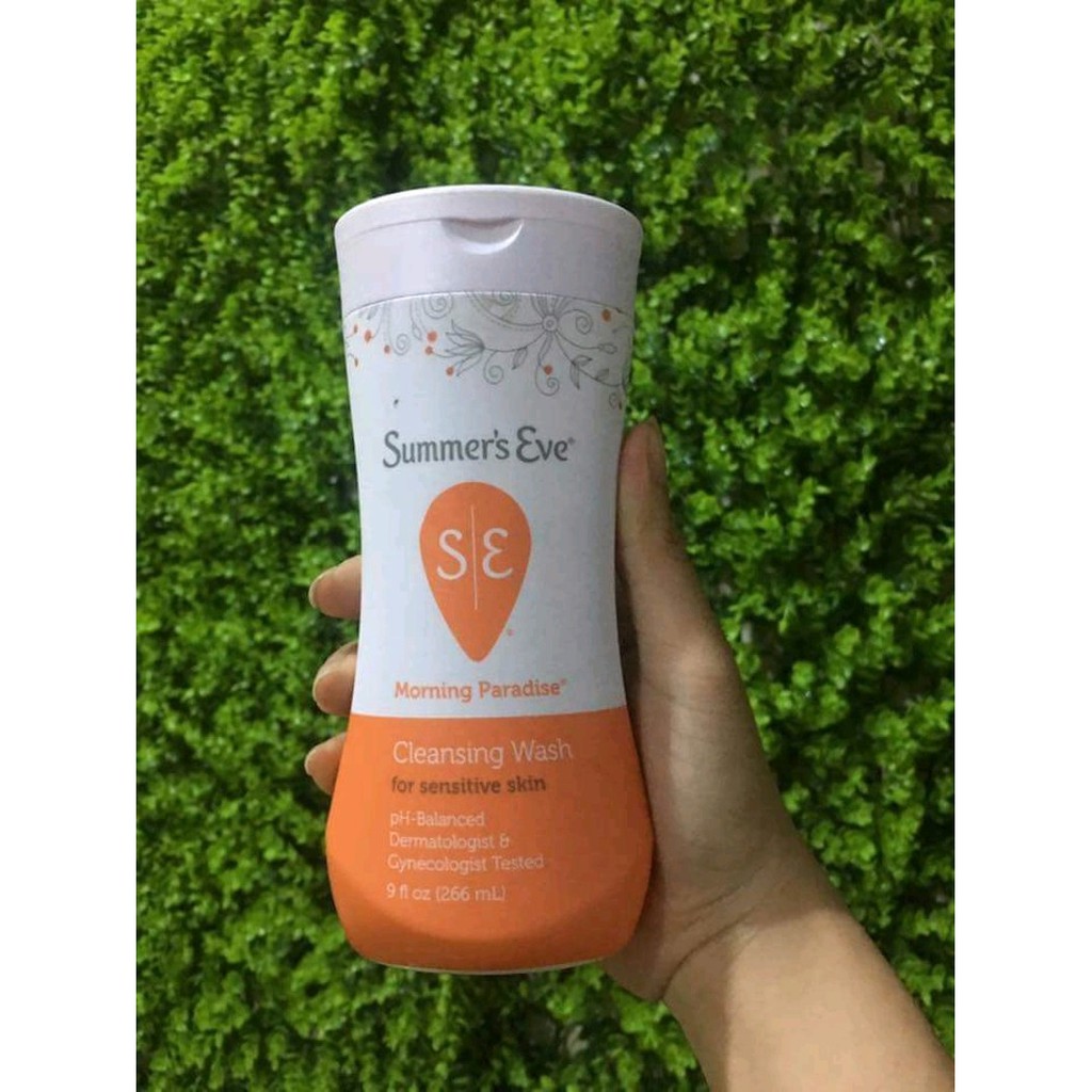 Dung dịch vệ sinh phụ nữ Summer's Eve 266ml - Chăm sóc vùng kín, khô thoáng, thơm mát, chính hãng Mỹ