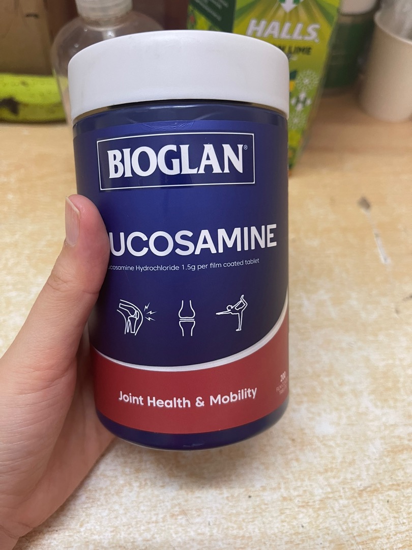 Viên Uống Glucosamine 1500mg Bioglan Úc - Hỗ Trợ Xương Khớp, Tăng Cường Linh Hoạt, Dễ Uống (200 Viên)