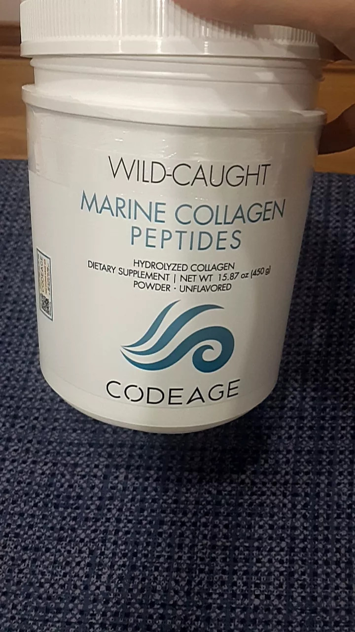 Bột Uống Collagen Codeage Marine Peptides 9000mg - Tăng Cường Đẹp Da, Giúp Da Săn Chắc và Căng Mịn - Collagen Tuýp I và III