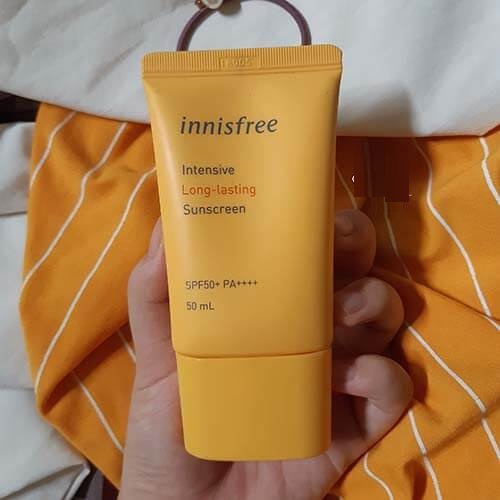 Kem Chống Nắng Innisfree Long Lasting SPF50+ Dành Cho Da Dầu - Bảo Vệ Tối Đa Và Kiềm Dầu Hiệu Quả 50ml