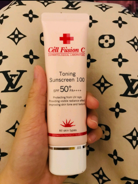 Kem Chống Nắng Cell Fusion C Toning Sunscreen 100 SPF50+ - Nâng Tông Da Màu Hồng Hàn Quốc, Dưỡng Ẩm, Phù Hợp Mọi Loại Da