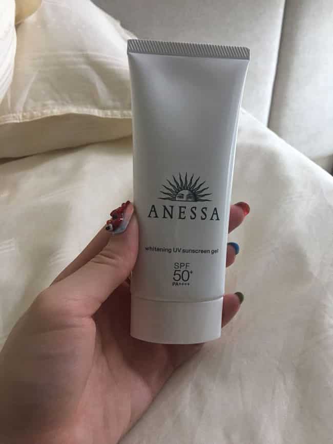 Kem Chống Nắng Anessa Whitening UV Sunscreen Gel 90g - Chống Nắng & Dưỡng Trắng Da SPF 50+/PA++++ Nhật Bản