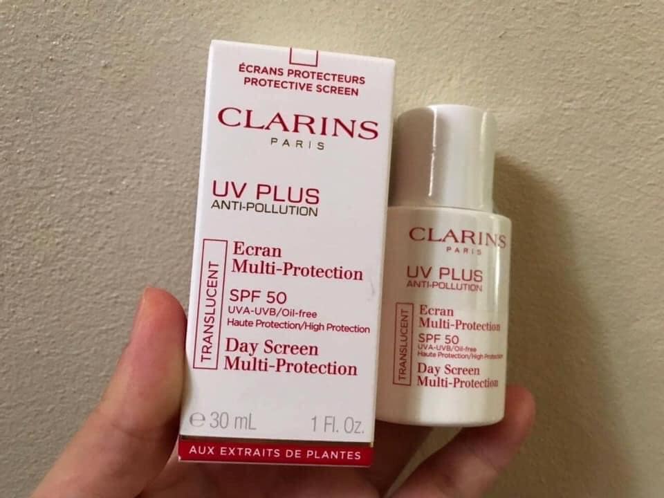 Kem chống nắng Clarins UV Plus Anti Pollution SPF50 - Bảo vệ da tối ưu, chống ô nhiễm, hoàn hảo cho mọi loại da, 50ml