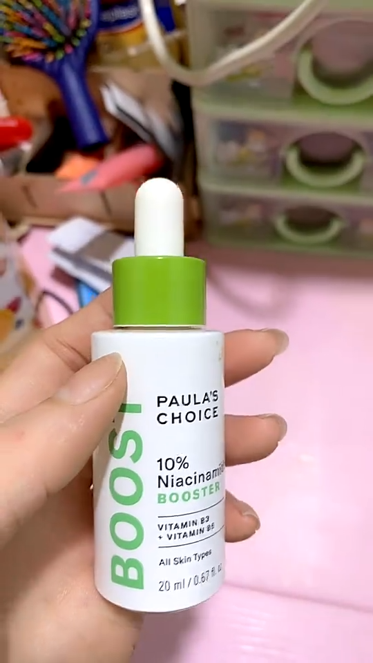Serum Paula's Choice 10% Niacinamide Booster 20ml - Giúp Thu Nhỏ Lỗ Chân Lông, Da Đều Màu, Phục Hồi Độ Ẩm Cho Mọi Loại Da