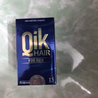Viên uống Qik(For Men) hỗ trợ giảm rụng tóc hiệu quả - Sản phẩm tự nhiên cho nam giới, tóc dày khỏe và bóng mượt.