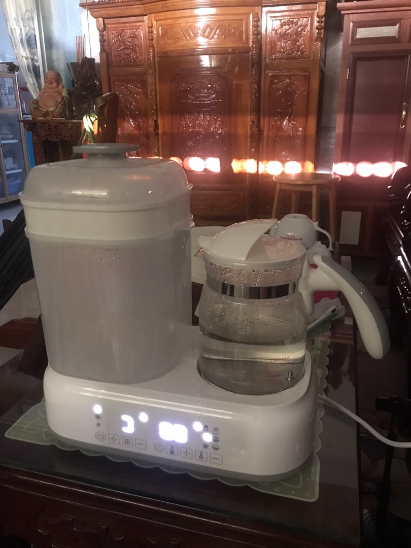 Máy Tiệt Trùng Bình Sữa Fatzbaby Multimax 2 FB9013SL - Đa Chức Năng Tiệt Trùng, Sấy Khô, Hâm Sữa, Dễ Dàng Sử Dụng cho Mẹ và Bé