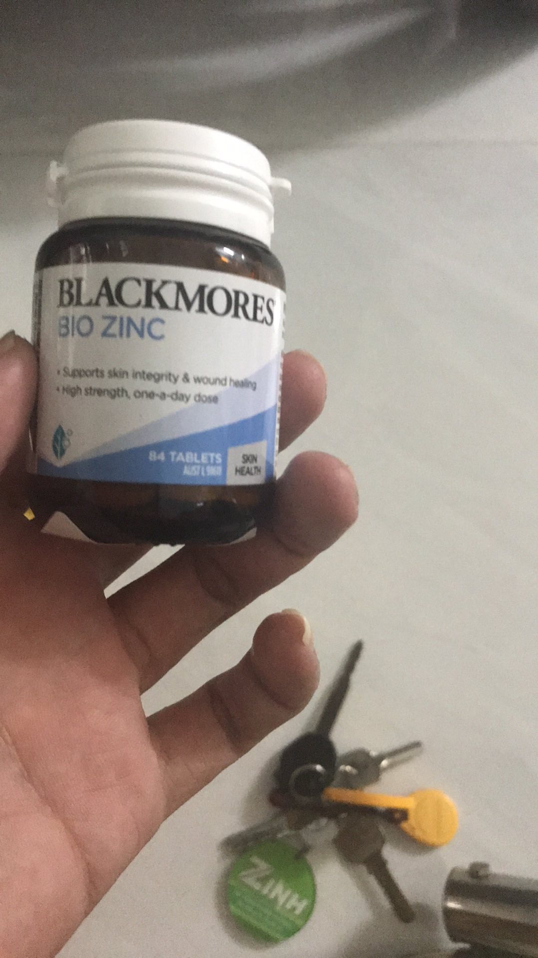 Viên Kẽm Tự Nhiên Blackmores Bio Zinc 84 Viên - Tăng Cường Đề Kháng, Hỗ Trợ Làm Đẹp Da và Giảm Mụn Trứng Cá