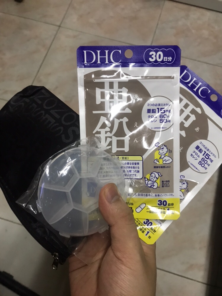 Viên uống bổ sung kẽm DHC Zinc Nhật Bản 60 viên - Tăng cường sức khỏe, làm đẹp da, hỗ trợ dị ứng và mụn hiệu quả