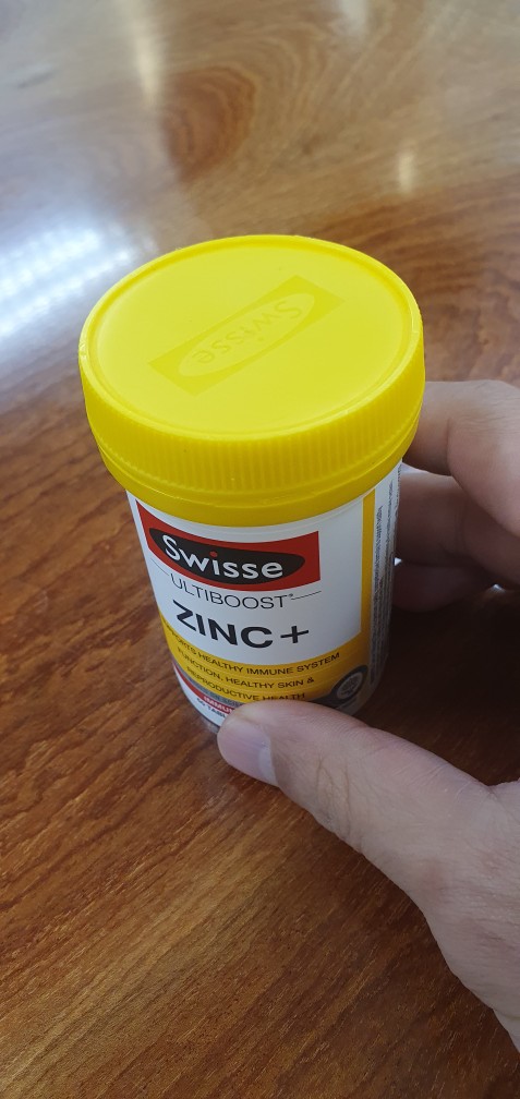 Viên uống Kẽm Zinc+ Swisse của Úc - Bổ sung Kẽm & Vitamin Hỗ Trợ Sức Khỏe Miễn Dịch, Làm Đẹp Da, Tóc - 60/120 Viên