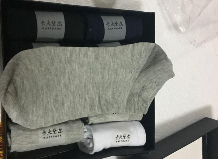 Hộp 10 Đôi Tất Nam Khử Mùi Hôi Chân Kaffdare Nhật Bản - Công Nghệ Nano Kháng Khuẩn, Thấm Hút Mồ Hôi Tốt