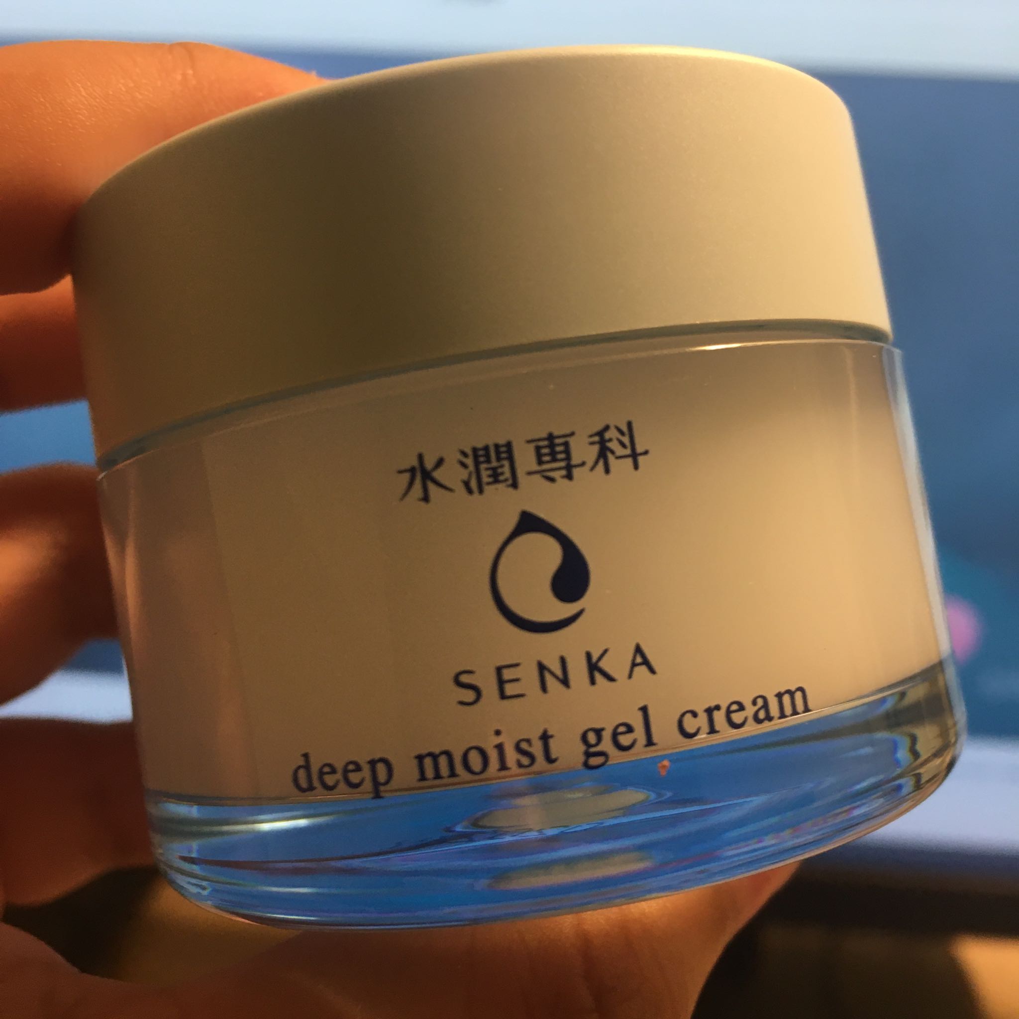 Mặt Nạ Ngủ Dưỡng Ẩm Chuyên Sâu Senka Deep Moist Gel Cream 50ml - Làm Trắng, Tái Tạo Da, Phù Hợp Với Mọi Loại Da