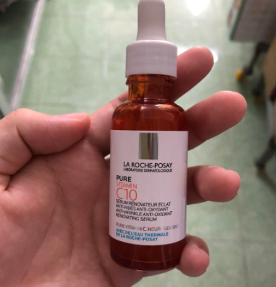 Serum Dưỡng Sáng Da La Roche Posay Pure Vitamin C10 - Giúp Cải Thiện Kết Cấu Da, Mờ Thâm Nám, 30ml